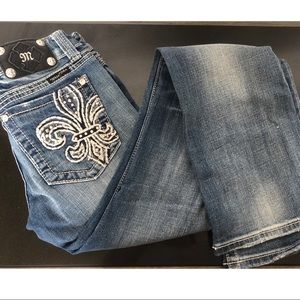 Miss Me Boot Cut Jeans Size 27